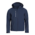 Miniatyrbild 1 av 5: Clique Milford Softshelljacka för män 4XL Mörkblå Dark Navy 4XL