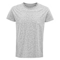 Miniatyrbild 1 av 6: SOLS Crusader Ekologisk T-shirt Herr 4XL Gråmelerad Grey Marl 4XL