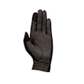 Miniatyrbild 2 av 3: Dublin Mesh Palm Getläder Glitter Ridhandskar XS Svart Black XS