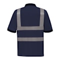 Miniatyrbild 2 av 2: Yoko Hi-Vis Kortärmad Poloskjorta / Herr Arbetskläder M Marinblå Navy Blue M
