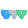 Miniatyrbild 1 av 5: Tom Franks Boys T-Boys Animal Monster Briefs (3-pack) 3-4 år Blue/Grey/Green 3-4 Years