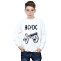 Miniatyrbild 2 av 3: AC/DC Boys For Those About To Rock Sweatshirt 3-4 år Vit White 3-4 Years