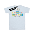 Miniatyrbild 1 av 3: Friends Dam/Damer De Vet Inte Script Bomull Boyfriend T White 4XL