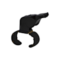 Miniatyrbild 3 av 3: Fox 40 Pearl Finger Whistle One Size Black Black One Size