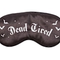 Miniatyrbild 3 av 3: Something Different Dead Tired Satin Ögonmask One Size Svart Black One Size