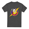 Miniatyrbild 1 av 5: Mighty Mouse Unisex Vuxen Mighty Hero T-Shirt S Kolgrå Charcoal S