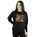Miniatyrbild 2 av 2: Disney Dam/Damer Boo Minnie Mouse Häxa Sweatshirt 4XL Svart Black 4XL