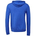 Miniatyrbild 2 av 3: Bella + Canvas Unisex Vuxen Fleece Full Zip Hoodie XS True Royal True Royal XS
