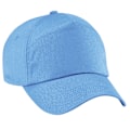 Miniatyrbild 1 av 4: Beechfield Unisex Original 5-Panel Baseballkeps i enfärgad design, One Size Sky One Size