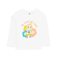 Miniatyrbild 1 av 6: Cocomelon flickor vara söta vara snälla långärmad T-shirt 18-24 månader White 18-24 Months
