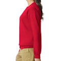 Miniatyrbild 3 av 3: Gildan Softstyle Mellanvikt Sweatshirt för Herrar 4XL Röd Red 4XL