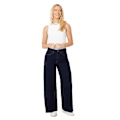 Miniatyrbild 4 av 4: Dorothy Perkins Dam/Dam Denim Wide Leg Jeans 12 UK Mörk I Dark Indigo 12 UK