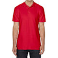 Miniatyrbild 1 av 2: Gildan SoftStyle Double Pique Poloskjorta 4XL Röd Red 4XL