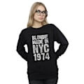 Miniatyrbild 2 av 3: Blondie Dam/Kvinnor Punk NYC Sweatshirt L Svart Black L