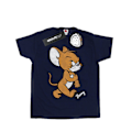 Miniatyrbild 1 av 5: Tom och Jerry Girls Mouse Bomull T-shirt 5-6 år Marinblå Navy Blue 5-6 Years