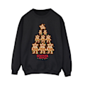 Miniatyrbild 1 av 3: Netflix Dam/Kvinnor Stranger Things Pepparkakströja 5X Black 5XL