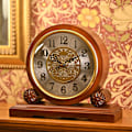Miniatyrbild 2 av 6: Valnöt Westminster Mantelur - Tunnformad Arabisk Urtavla En Walnut One Size