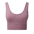 Miniatyrbild 1 av 3: TriDri Dam/Kvinnor Multisport Ribbad Sömlös 3D BH M Mauve Mauve M