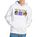 Miniatyrbild 5 av 5: IF Herr Imagine This Squares Hoodie L Vit White L