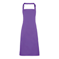 Miniatyrbild 1 av 2: Premier Colours Haklappsförkläde / Arbetskläder (2-pack) One Size Rich Rich Violet One Size