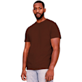 Miniatyrbild 1 av 3: Casual Classics Herr Core Ringspun Bomull Slim T-Shirt XS Choco Chocolate XS