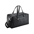 Miniatyrbild 1 av 2: Quadra Tailored Luxe PU Weekendväska One Size Svart Black One Size