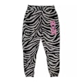 Miniatyrbild 4 av 4: AC/DC Dam/Dam Zebra Print Logo Lång Pyjamas Set M Svart/Vit Black/White M