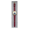 Miniatyrbild 4 av 4: Harry Potter Unisex Vuxen Hogwarts Express Analog Klocka One S Burgundy/Gold One Size