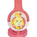 Miniatyrbild 2 av 5: Animal Crossing Barnens/Barn Isabelle On-Ear Hörlurar En Storlek Pink/Yellow One Size