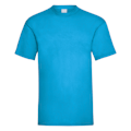 Miniatyrbild 1 av 2: Herr Value Kortärmad Casual T-shirt Liten Cyan Cyan Small