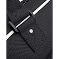 Miniatyrbild 3 av 3: Bagbase Piped Messenger Bag One Size Svart/Vit Black/White One Size