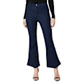 Miniatyrbild 1 av 3: Principles Dam/Kvinnor Flared Hem Petite Jeans 16 UK Indigo Indigo 16 UK