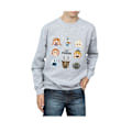 Miniatyrbild 3 av 3: Disney Boys Frozen Heads Sweatshirt 12-13 år Sports Grey Sports Grey 12-13 Years