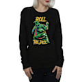 Miniatyrbild 3 av 6: Disney Dam/Kvinnor Mardröm Innan Jul Oogie Boogie Tärning Sweatshirt Black L
