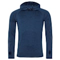 Miniatyrbild 1 av 2: AWDis Just Cool Herr Cowl Neck Långärmad Baslager Topp XL Nav Navy Melange XL