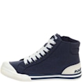 Miniatyrbild 3 av 6: Rocket Dog Jazzin Hi Sneakers för damer, marinblå, storlek 4 UK Navy 4 UK