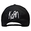 Miniatyrbild 2 av 2: Korn Unisex Vuxen Oval Logotyp Broderad Detalj Baseball Keps One Black One Size