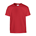 Miniatyrbild 1 av 3: Gildan T-shirt i Tjock Bomull för Barn/Ungdomar XL Röd Red XL