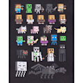 Miniatyrbild 3 av 4: Minecraft Officiell Pojkar Sprites Karaktärer T-shirt 9-10 År B Black 9-10 Years