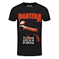 Miniatyrbild 1 av 2: Pantera Unisex Adult Vulgar Display Of Power T-Shirt L Svart Black L