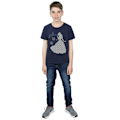 Miniatyrbild 4 av 5: Disney Princess Boys Belle Jul Silhouette T-shirt 12-13 år Navy Blue 12-13 Years