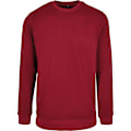Miniatyrbild 1 av 2: Bygg ditt varumärke Herr Basic Crew Neck Sweatshirt 4XL Bourgogne Burgundy 4XL