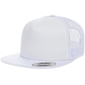 Miniatyrbild 4 av 4: Flexfit By Yupoong Foam Trucker Cap One Size Vit White One Size