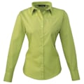 Miniatyrbild 1 av 3: Premier Dam/Dam Poplin Långärmad Blus 10 Lime Lime 10
