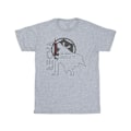 Miniatyrbild 1 av 3: Star Wars: Obi-Wan Kenobi T-shirt i bomull för flickor med motiv av Vader No Mercy, storlek 9 Sports Grey 9-11 Years