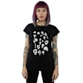 Miniatyrbild 2 av 3: Corpse Bride Dam/Damer Afterlife Skulls Bomull T-shirt S Svart Black S