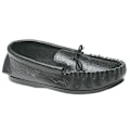 Miniatyrbild 1 av 2: Mokkers herr Gordon Softie läder moccasin tofflor 8 UK svart Black 8 UK
