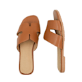 Miniatyrbild 2 av 3: Where's That From Dam/Damer Mae Instep Strap Sandaler 7 UK T Tan 7 UK