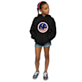 Miniatyrbild 4 av 5: NASA Girls Classic Rocket 76 Hoodie 7-8 år Svart Black 7-8 Years