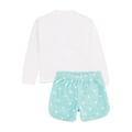 Miniatyrbild 2 av 6: Pusheen Girls Fleece Pyjamas Set 11-12 år Vit/Blå White/Blue 11-12 Years